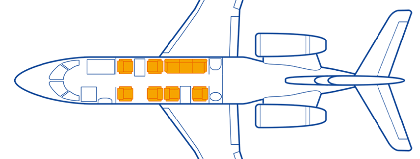 jet privato Embraer Legacy 500